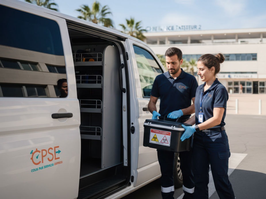 Transport prélèvement vétérinaire