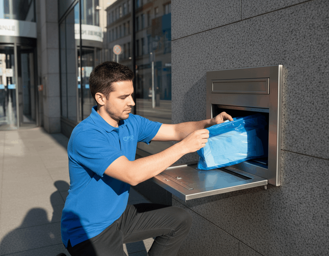 Livraison express par coursier